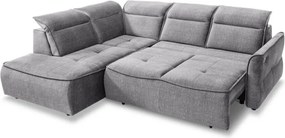 Narożnik MURILLO L z elektryczną regulacją siedziska Lewostronny w tkaninie VOGUE 14 WERSAL