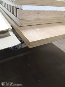 PROMOCJA Nástěnny stolik TV ENTSIAN 150x40cm, dąb artisan II. jakość