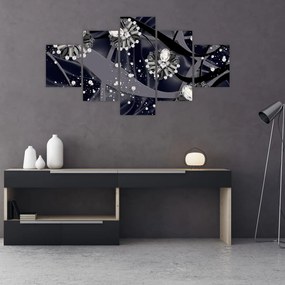 Obraz - Diamenty w pomieszczeniu (125x70 cm)