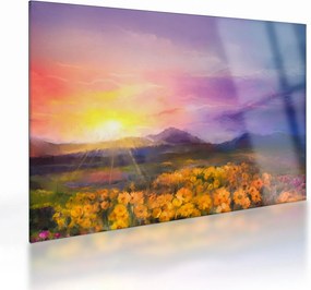 Obraz na szkle - O świcie (70x50 cm)