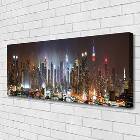 Obraz na płótnie Panorama Wieżowców