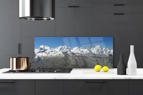 Panel Szklany Majestat Śnieżnych Szczytów