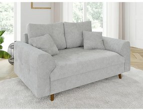 Jasnoszara sofa 150 cm Ariella – Ropez