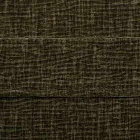 Zielony fotel z tkaniny szenilowej Bind – Ixia