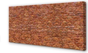 Duży obraz na płótnie Vintage Czerwona Cegła