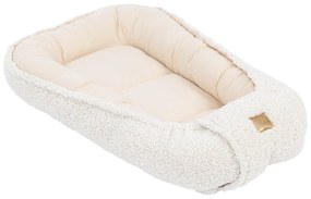 Beżowy kokon dla niemowląt 55x83 cm – Meowbaby