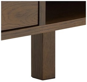 Beżowo-ciemnobrązowy stolik z ceramicznym blatem 70x130 cm Southampton – Actona