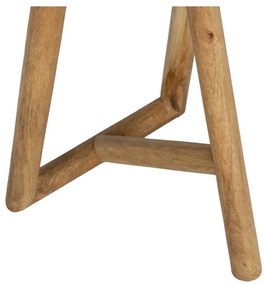 Okrągły stolik z litego drewna mango ø 40 cm Mao – Ixia