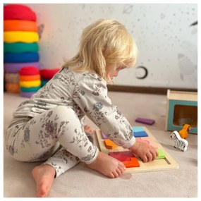 Tooky toy box pudełko xxl montessori edukacyjne 7w1 sensoryczne 31-36 mies.