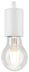 Lampa wisząca w biało-naturalnym kolorzeø 5 cm Orazio – LAMKUR