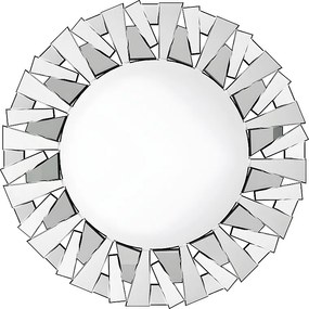 Okrągłe lustro ścienne dekoracja salonu duże dekoracyjne lustro ścienne do sypialni dekoracyjne lustro projekt 79x79cm