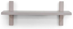 Szarobeżowa metalowa półka 60 cm Hola – Spinder Design