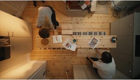 Stół z litego drewna sosnowego 79x124 cm Join-In – Karup Design