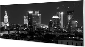 Panel Szklany Światła Warszawskiej Metropolii