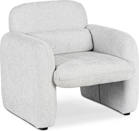 Szary fotel wypoczynkowy z podłokietnikami T8-D65