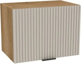 Zestaw Mebli Kuchennych MODERN 170 cm Kaszmir/Dąb Ryflowany Nowoczesny