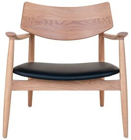 Czarny fotel Olvera – House Nordic