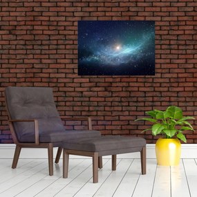 Obraz na szkle - Gwiazdy i mgławice (70x50 cm)