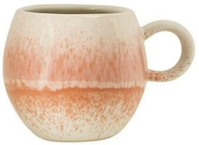Pomarańczowy kubek ceramiczny Bloomingville Paula, 280 ml
