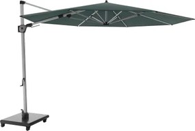 HYPERION 340 PRESTIGE – luksusowy huśtawkowy parasol ogrodowy z bocznym drążkiem : Kolor parasola - Aloes