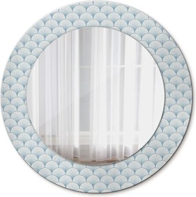 Lustro dekoracyjne okrągłe Retro japoński