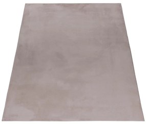 Dywan pluszowy Pouffy beżowy 60 cm x 110 cm