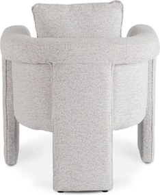 Fotel Wypoczynkowy do Salonu GALA Szary Nowoczesny