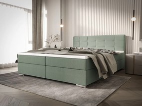 BEDANTE Łóżko kontynentalne ZILANO1 180x200 Cosmic 16 Jasnozielony
