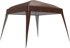 Outsunny Pokrowiec dachowy do pawilonu, Zamienna płachta dla pawilonu ogrodowego 3 x 3 m, Zamienny dach do namiotu ogrodowego, UPF50+, Tkanina Oxford, Kawa