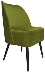Fotel DUNAJ BL VELVET oliwkowy ATOS