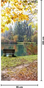 Fototapeta na drzwi - Staw (95x205cm)