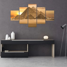 Obraz - Piramidy (125x70 cm)
