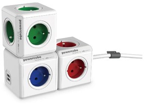 Rozgałęźnik do gniazdka 12 cm PowerCube Original USB – Cubenest