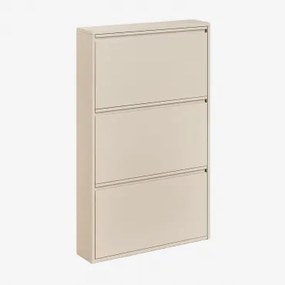 Stojak Na Buty Logan Steel Kremowa Tapioca & 3 Drzwi - Sklum