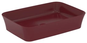 Bordowa ceramiczna umywalka 55x38 cm Ipalyss – Ideal Standard