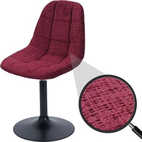 Krzesło do jadalni MCW-A60,  bordo