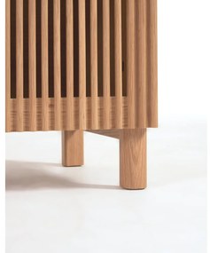 Niska komoda w dekorze dębu 180x72 cm Beyla – Kave Home