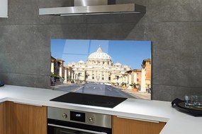 Szkło do Kuchni na Ścianę Klasyczna Architektura Rzymu