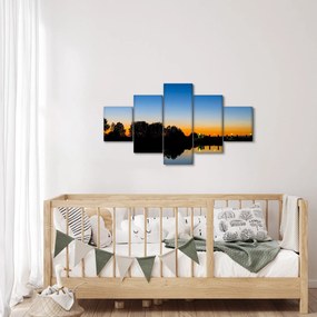 Obraz zachodu słońca (125x70 cm)