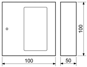 Richter Ognioodporna szafka stalowa TS.1010.G.SU