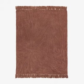 Kocyk Z Chenilli Tirset Rojo Cedro - Sklum