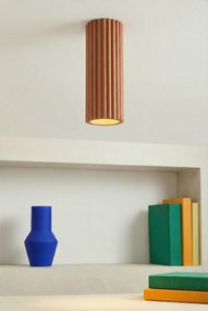 Nowoczesna lampa tuba w kolorze ochra 20cm - 5X D292 T2-D34