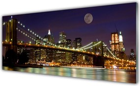 Dekor Szklany do Kuchni Perspektywa Nowoczesnego Mostu