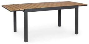 Aluminiowy stół ogrodowy 90x140 cm Elias – Bizzotto