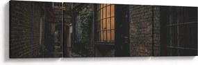 Obraz - Ulica w Londynie (170x50 cm)