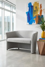 Szara sofa nowoczesna dwuosobowa G6-L76