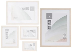 Ramka ścienna w naturalnym kolorze 42x52 cm Sencillo – Casa Selección