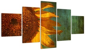 Obraz - Słonecznik (125x70 cm)