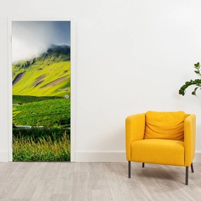 Fototapeta na drzwi - Górski krajobraz (95x205cm)
