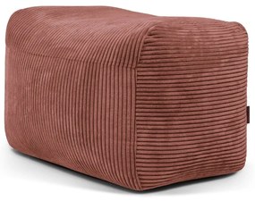 Ceglasty sztruksowy worek do siedzenia Plus 70 Lounge – SLOWDOWN
